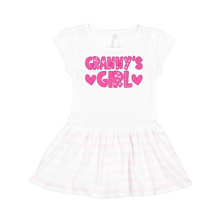 

Inktastic Granny s girl granddaughter gift Gift Toddler Girl Dress