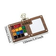thumbnail image 3 of Mini Watercolor and Acrylic Paint Set Portable Kit for Sketching Journaling and Projects, 3 of 4