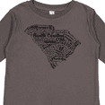 thumbnail image 4 of Inktastic South Carolina Word Salad- state outline Boys or Girls Long Sleeve Toddler T-Shirt, 4 of 5