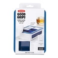 thumbnail image 3 of OXO Good Grips Silicone Stackable Ice Cube Tray with Lid - Large Cube,Dark Blue, 3 of 7