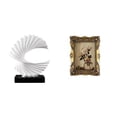 thumbnail image 1 of Escultura de olas,Escultura de ola Regalo moderno Oficina,Marco de fotos,Marco de fotos ornamentado Marco barroco antiguo,Marco de fotos de pared para decoración del hogar, 1 of 8