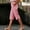 Red1, variant on LIaqionyy Capri Pants for Women Short Knee Length Pant Summer Beach Elastic Waist Long Shorts with Pocket