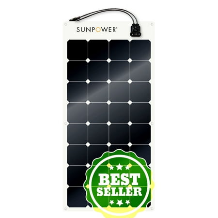 100 Watt Flexible Lightweight Solar Panel By Maxeon Sunpower 100W Made In France