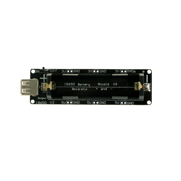Bekwaamheid Dageraad Ontstaan Micro USB Wemos ESP32 18650 Battery Shield V3 ESP-32 LED for Arduino  Raspberry - Walmart.com