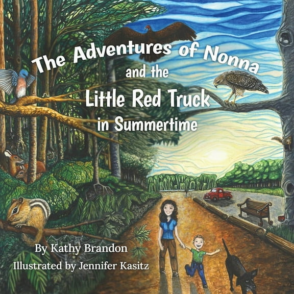The Adventures of Nonna and the Little Red Truck in Summertime, (Paperback)