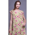 thumbnail image 4 of Bimba Chemise de Nuit Imprimée à Manches Courtes pour Femmes, 4 of 4