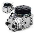 thumbnail image 2 of York Type AC A/C Compressor W/ 2 Groove Clutch 1.6L 1618CC l4 ET210L-25073C, 2 of 10