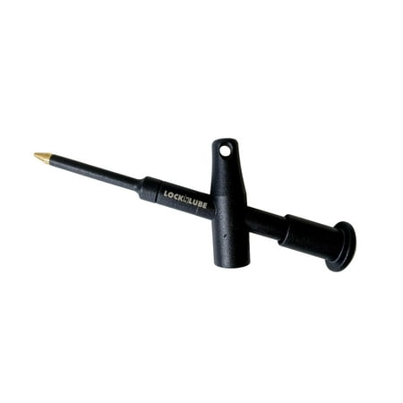 

Grease Injector Gun. Long nozzle and brass tip perfect for precise applications. Threaded for all 9/16 grease tubes