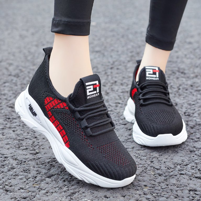 Comfortable Shoes Women White, Women's Black Autumn Shoes