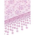 thumbnail image 4 of INSPIRE CHIC Sparkling Rhinestone Lace Mantilla Veil Elegant Triangle Head Scarf for Church & Wedding 51.2"x15.7" Pink Purple, 4 of 5