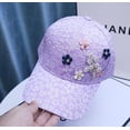 thumbnail image 3 of LINLIN Bling Baseball Cap, Baseball Cap Bling Baseball Cap Hat for Women Adjustable Summer Hats Fashionable Trucker Hats, 3 of 3