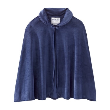 Womens Warm Bed Jacket Cape Or Bed Shawl