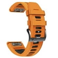 thumbnail image 3 of For Garmin Tactix 7 Pro 26mm Silicone Sports Two-color Watch Band, 3 of 4