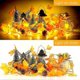 thumbnail image 5 of Fall Decor [2 Pack] Lighted Fall Garland, Total 20ft 40 Led Thanksgiving Decor Halloween String Lights, Friendsgiving Gift Thanksgiving Decorations Fo, 5 of 5