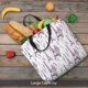 thumbnail image 5 of Easygdp Lavender Flowers Bolsa Tote para Mujer, Bolso de Hombro para Trabajo, Playa, Viajes, Compras y Supermercado, 5 of 7