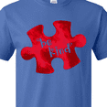 thumbnail image 4 of Inktastic Autism Awareness Be Kind Red Puzzle Piece T-Shirt, 4 of 5
