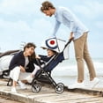 thumbnail image 3 of Inglesina Quid Lightweight Foldable Compact Stroller, Vespa Blue, 3 of 3