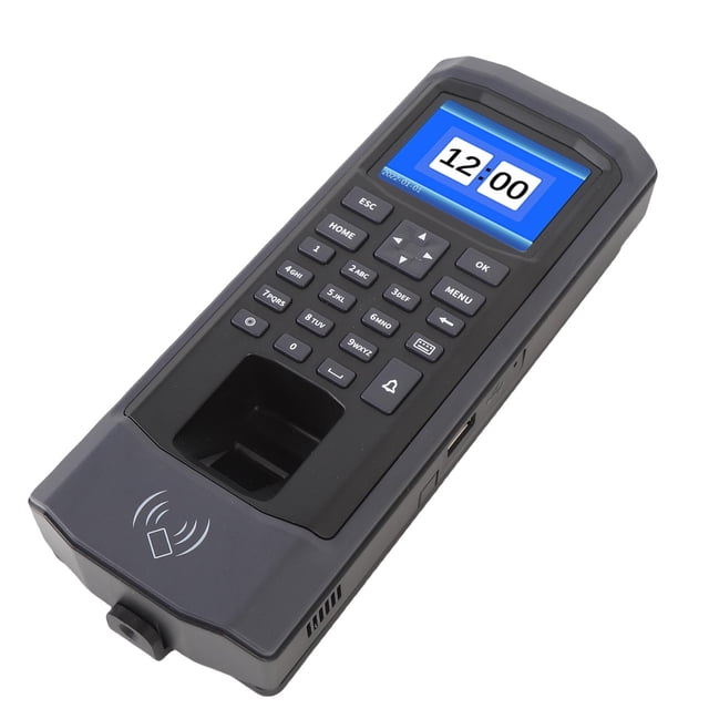 Fingerprint Time Attendance Machine, Anti Tamper Fingerprint Door Access Control for Office Business Magnetic Lock