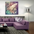 thumbnail image 6 of Epic Art 'Universe Galaxy Shoot For the Stars' by Mary Urban, Acrylic Glass Wall Art, 36"x36", 6 of 7