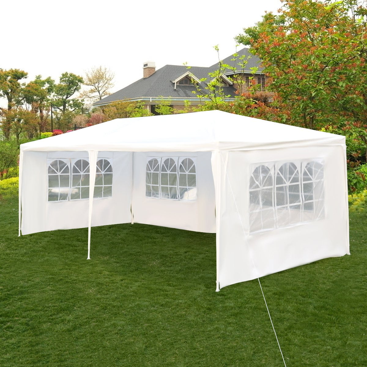 Ktaxon 10x20 ft Party Tent Outdoor Heavy Duty Gazebo Wedding Canopy