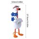thumbnail image 3 of Puntoco Estatuas de jardín con bonitos patos de metal, decoración de metal con bonitos patos, decoración de metal con bonitos patos para patio, decoración de patio al aire libre con bonitos patos, 3 of 5