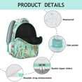 thumbnail image 4 of Trendy Paisley Design Backpack – Unique Paisley Gift for Her & Him, Roomy School Bag with Padded Laptop Sleeve, Lightweight Bookbag for University, Stylish Daypack for Work & Travel, 4 of 6