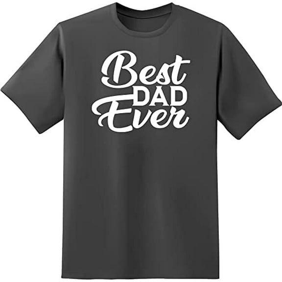 RedBarn Best Dad Ever Fathers Day Gift Parent Love Tee Mens Graphic T Shirts