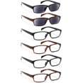 thumbnail image 1 of JOSCHOO Computer Reading Glasses for Women and Men 6 Pack Blue Light Blocking Spring Hinge Readers, 1 of 7