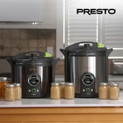 Presto Precise 02152 17 Qt Stainless Steel Electric Pressure Canner, Silver