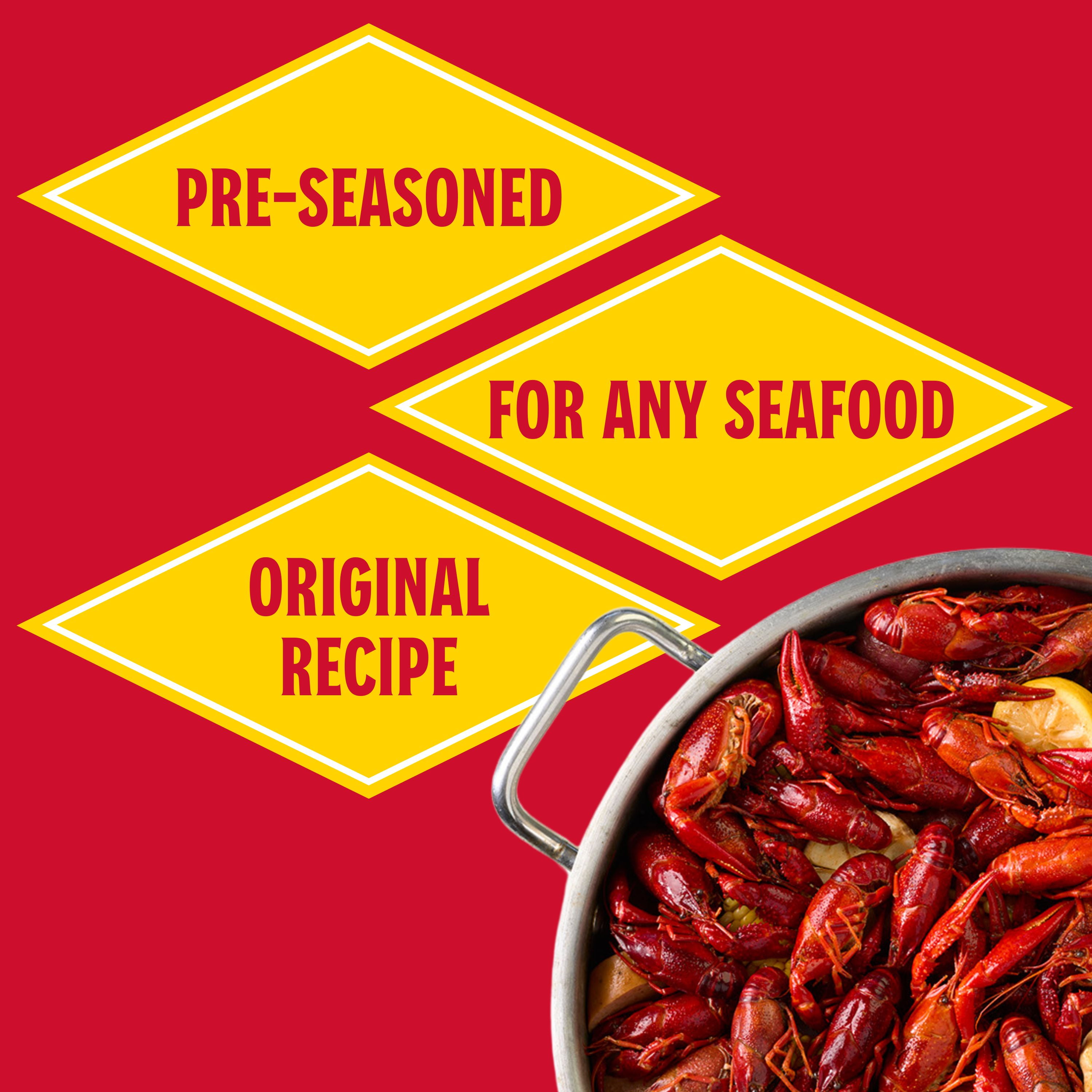 (6 pack) Louisiana Fish Fry Products Crawfish, Shrimp & Crab Boil Seasoning Mix, 4.5 lb Bag – Dry powder seasoning, Ready to Use