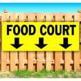 thumbnail image 1 of Food Court 13 oz Vinyl Banner With Metal Grommets, 1 of 4
