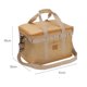 thumbnail image 4 of Bolsa De Viaje Para Campamento Oxford Camping Meal Bag Save Space Accesorios impermeables para exteriores (Caqui), 4 of 8