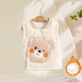 thumbnail image 2 of EDFBUYKRS Gilet Sans Manches pour Enfants en Bas Âge Veste Chaude Automne Hiver, 2 of 4