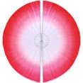 thumbnail image 2 of 1 par de plástico Taichi Kungfu ventiladores de baile artes marciales deportes plegable mano Fanred Feliz Sencillez, 2 of 2
