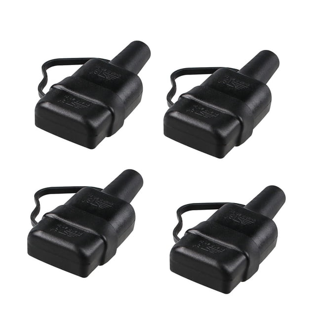 Riwesomey 4 piezas de funda protectora de enchufe para conector de alimentación, resistente al agua, compatible con conectores de 2 posiciones, Vehículos, repuestos y accesorios Mis