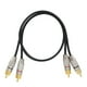 thumbnail image 1 of Cable de audio estéreo, cable de audio 2RCA Cable de audio macho Cable RCA Aspecto llamativo, 1 of 8