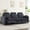 Gray-3Seat, variant on Power Reclining Sofa, Chenille Deep Seat Sofa Couch with Removable Cushion Cover & 2 Pillows, Comfy 2 Seat Recliner Sofa with USB Port, Type C & Storage for Living Room ( Gray)