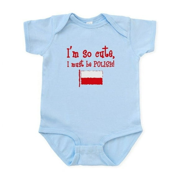 CafePress - So Cute Polish Infant Bodysuit - Baby Light Bodysuit, Size Newborn - 24 Months