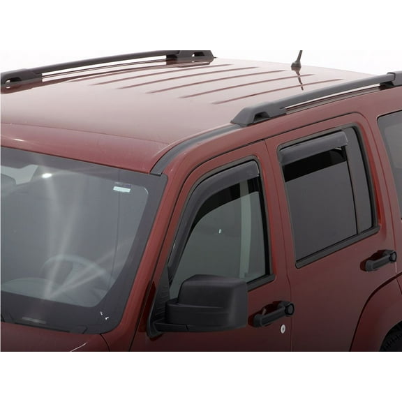 Auto Ventshade (AVS) by RealTruck In-Channel Ventvisor / Window Deflectors 4 Pc. Set Compatible with 2008-2012 Jeep Liberty