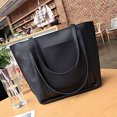 thumbnail image 5 of Odeerbi Clearance Tote Bag Set Classic Bag Handbag Parent-child Bag Shoulder Bags Four Piece Suit Black, 5 of 5