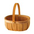 thumbnail image 2 of Storage Basket with Handle Suitable for Takeout  Strong Load-bearing  Top Opening  Easy Access  Stable Base  Picnic Basket for Kitchen Gadget, 2 of 8