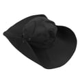 thumbnail image 2 of Sombrero de pescador Nikou con protección UV UPF 50 Impermeable Ajustable Negro, 2 of 15