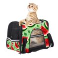 thumbnail image 6 of Watermelon Carrier Bag 900D Oxford Cloth Sherpa Base Material Nylon Webbing 17x10x11.8 in 43x26x30 cm, 6 of 7