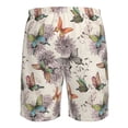 thumbnail image 6 of Kdxio Flying Butterflies-1 Pattern Mens Casual Shorts - Drawstring Summer Beach Sports Shorts for Men, 6 of 9