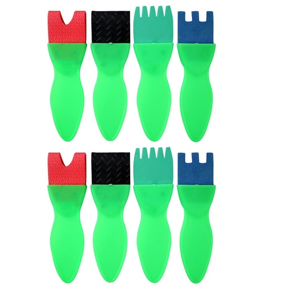 8 Pcs Children Painting Doodling Brushes EVA Sponge Brushes Kids Painting Tools