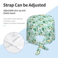thumbnail image 4 of Kdxio Horse And Flower Pattern Turban Hat for Women Men Comfortable Adjustable Cleaning Working Cap with Sweatband, 4 of 8
