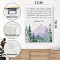 thumbnail image 2 of Bible Verses Wall Art, Be Strong And Courageous Do Not Be Afraid Wall Decor, Watercolor Forest Prayer Wall Decor, Inspirational Framed Canvas Wall Art For Home, Christian Gifts for Woman Man - A14, 2 of 6