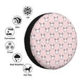 thumbnail image 4 of Vsdgher Cute Rabbit for Spare Tire Cover, Tire Wheel Protector Wheel Cover Fit for Truck,Trailer,RV,SUV,Camper and Most Vehicle-15 inch, 4 of 6