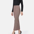 thumbnail image 6 of Sngxgn Skirts for Women Pleated Skirts with High Waisted(Beige,One Size), 6 of 6