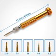 thumbnail image 5 of 5-in-1 Multifunctional Precision Magnetic Small Pocket Screwdriver for Eyeglasses, Smartphones, Tablets, Watches, Repair Tool Kits, 5 of 5